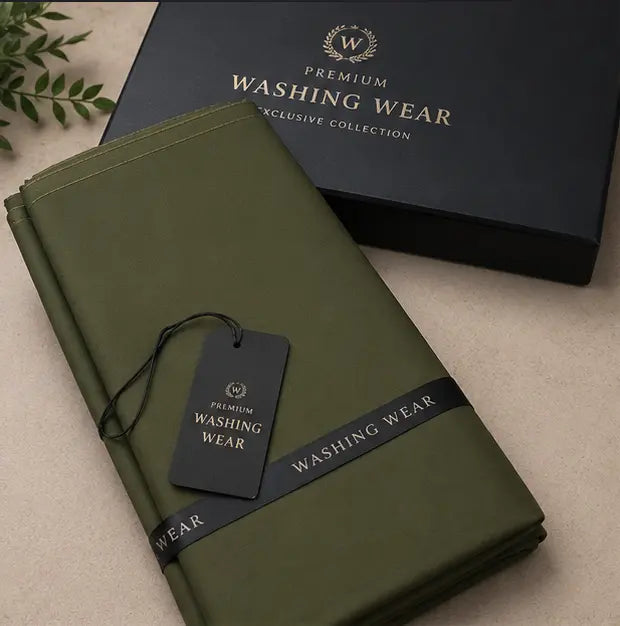 Men's Unstitched Washing Wear Boski Suit - soft finishing. (All Season) Tox Wear