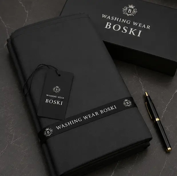 Men's Unstitched Washing Wear Boski Suit - soft finishing. (All Season) Tox Wear
